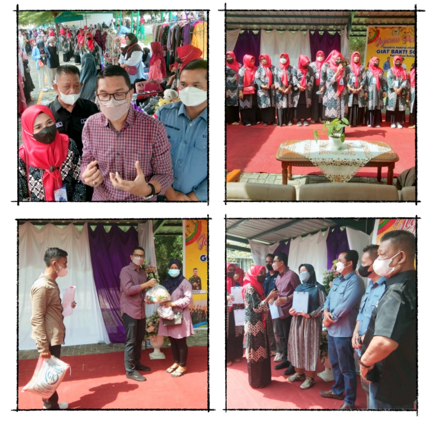 Peduli Terhadap Sesama, LPM Sekip Gelar Pasar Murah