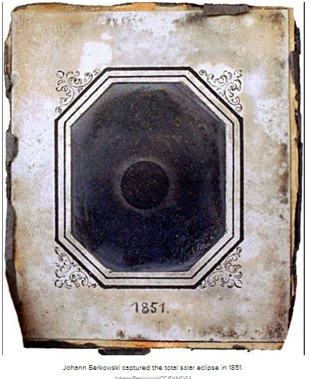 Menakjubkan! Begini Penampakan Gerhana Matahari Pertama pada 1851