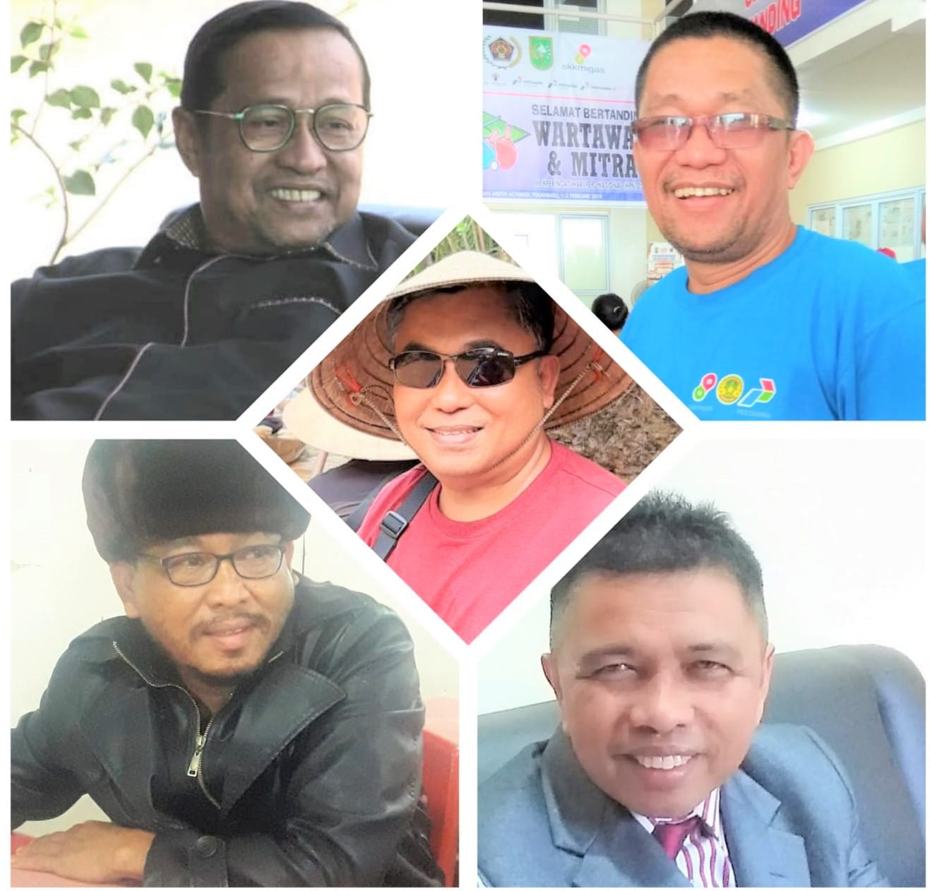 Penghargaan Bergengsi, Lima Wartawan Senior di Riau Terima PCNO PWI di Kendari