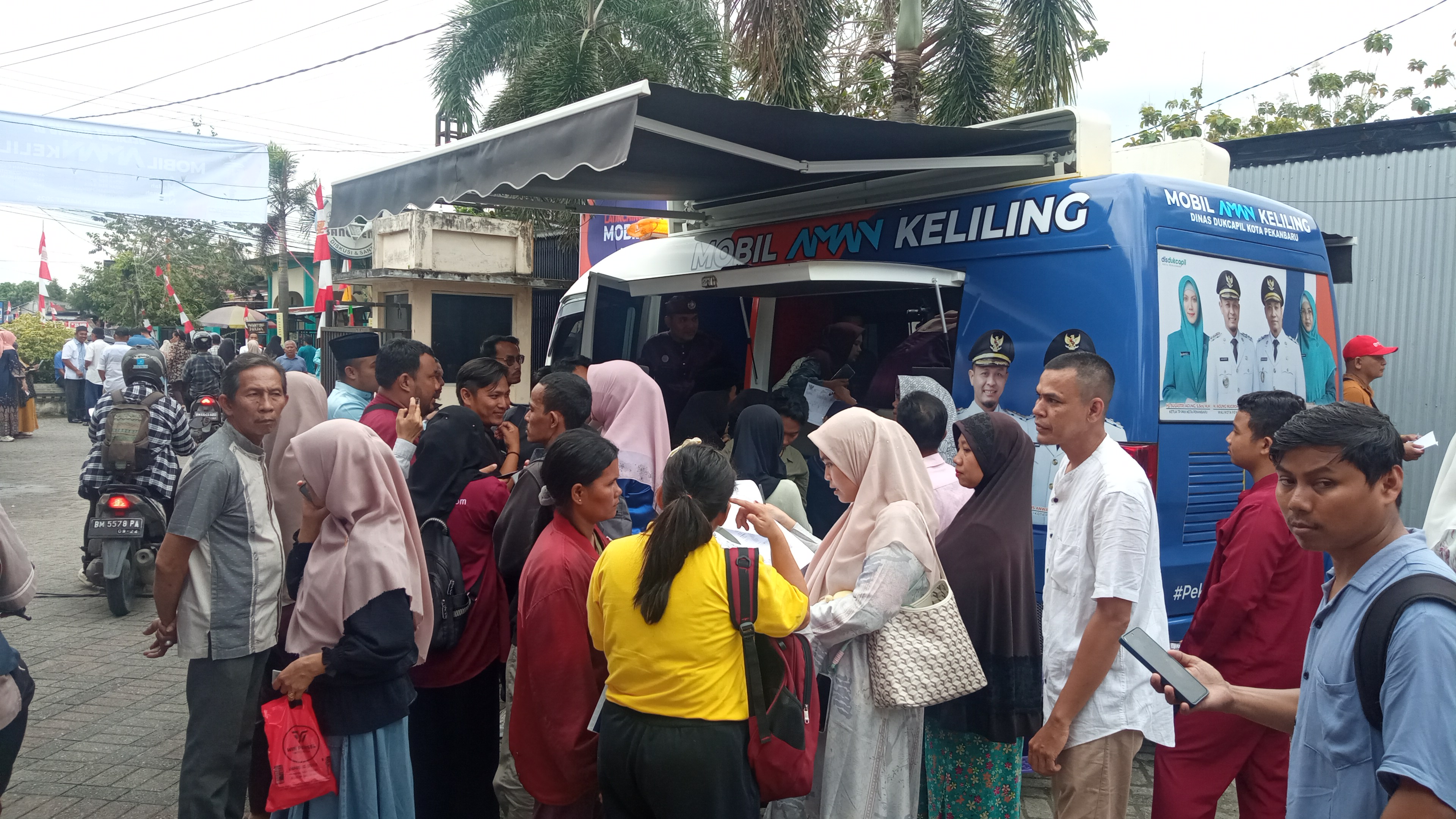 Usai Lebaran Layanan Pengurusan KTP di Disdukcapil Pekanbaru Meningkat