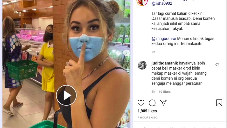 Rasain! Akun Diserbu Warga +62, Dua Bule Viral di Bali Kunci Medsos