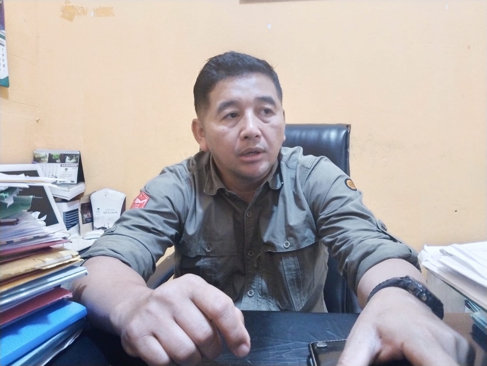 DLHK Riau Segel Kawasan Hutan Desa Koto Garo, Kabupaten Kampar