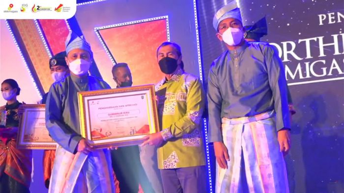 Gubri Raih Penghargaan Dalam Acara Northern Sumatra Forum 2021
