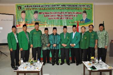 Mukercab DPC PPP Pekanbaru Sukses, LKKD Segera Digagas