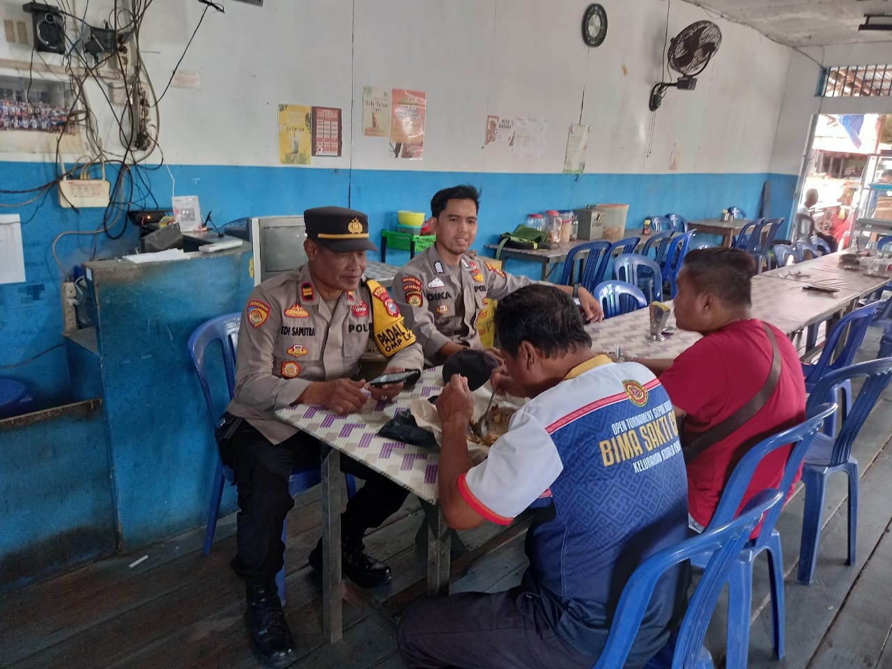 Kapolsek Tanah Merah Ajak Tokoh Masyarakat Bersinergi Jaga Kamtibmas Jelang Pilkada 2024