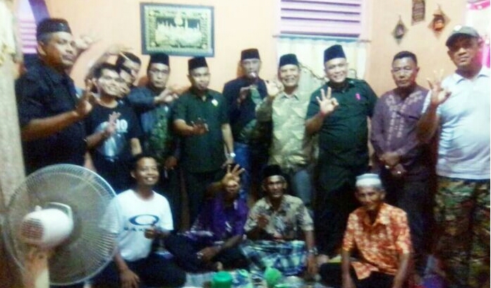 DPD Laskar Melayu Riau Sosialikasikan Paslon Nomor Urut 3 Firdaus-Rusli di Kab. Bengkalis Riau