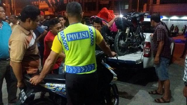 Belasan Sepeda Motor Pembalap Liar Diamankan Sat Lantas Polresta Pekanbaru