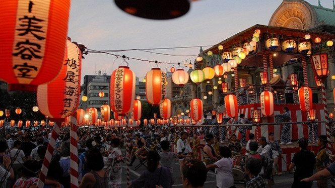 Tarian Bon Odori, Berpesta Bersama Arwah Leluhur di Tokyo