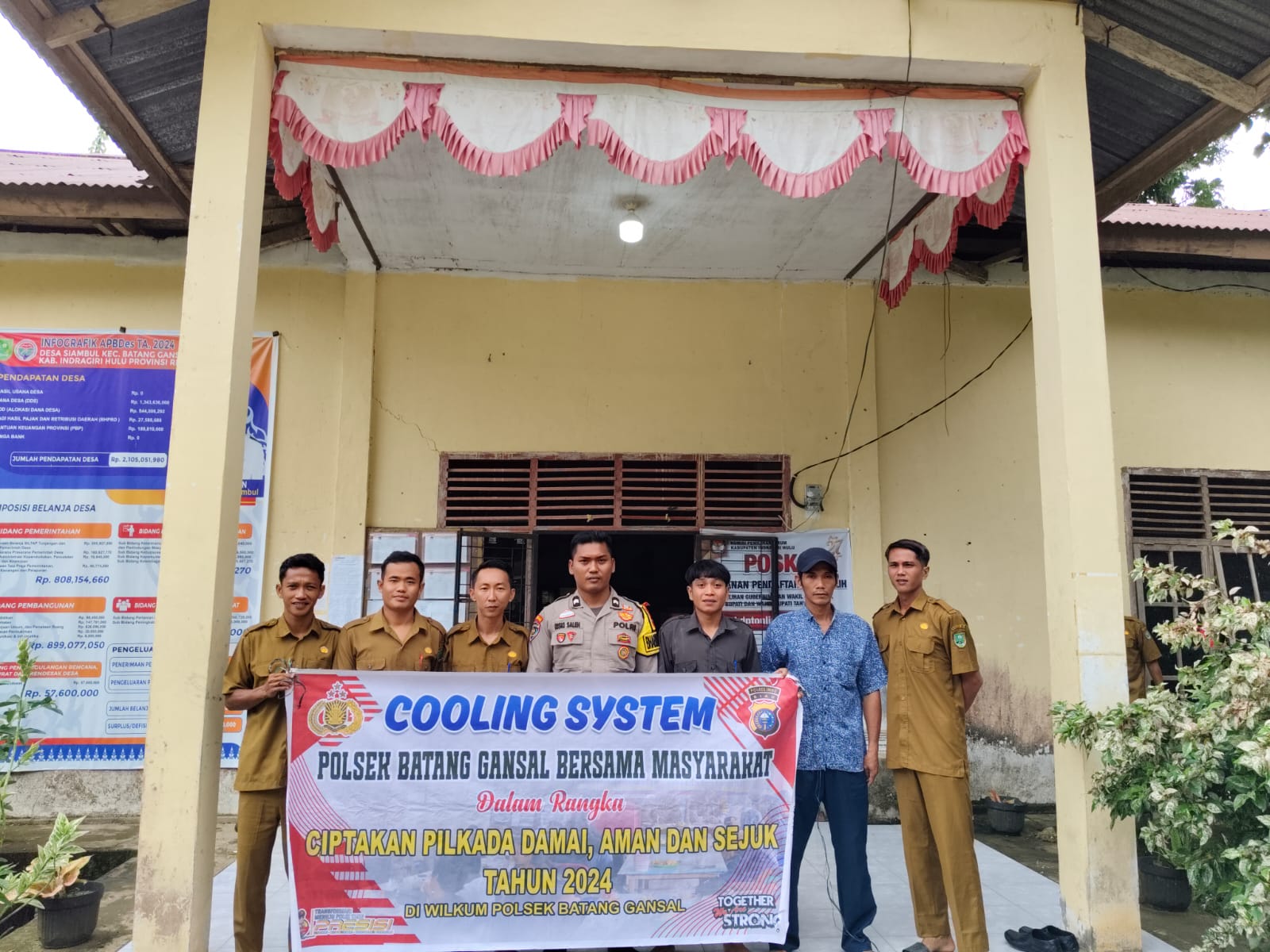 Polsek Batang Gansal: Netralitas Membuat Pilkada Berintegritas