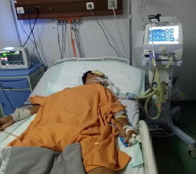 Wartawan Koran Riau Terbaring Lemah di RS Prima