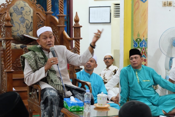 Pj Bupati Inhil Hadiri Isra Miraj Di Masjid Miftahul Jannah, Tembilahan