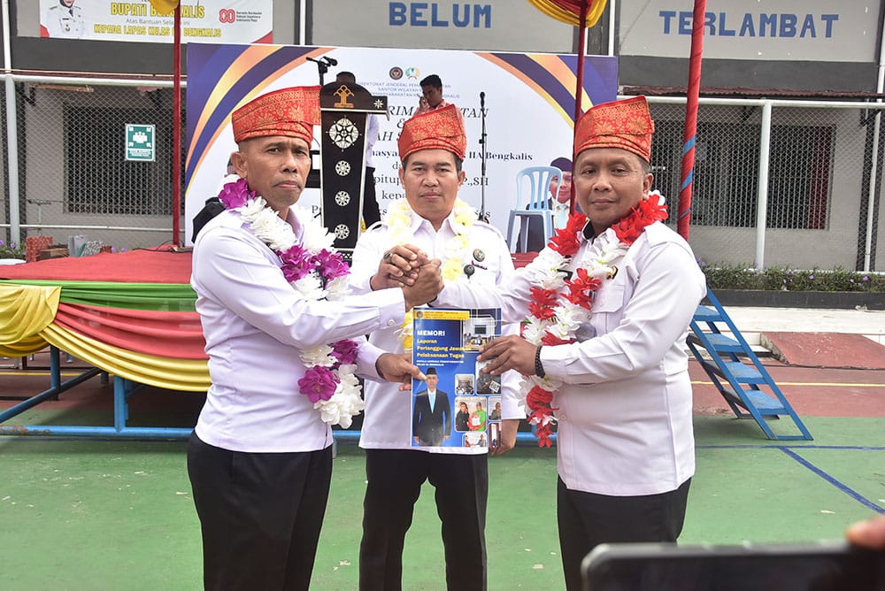 Tongkat Estafet Kalapas Bengkalis Berpindah, Kriston Napitupulu Pamit dengan Cinta dan Harapan