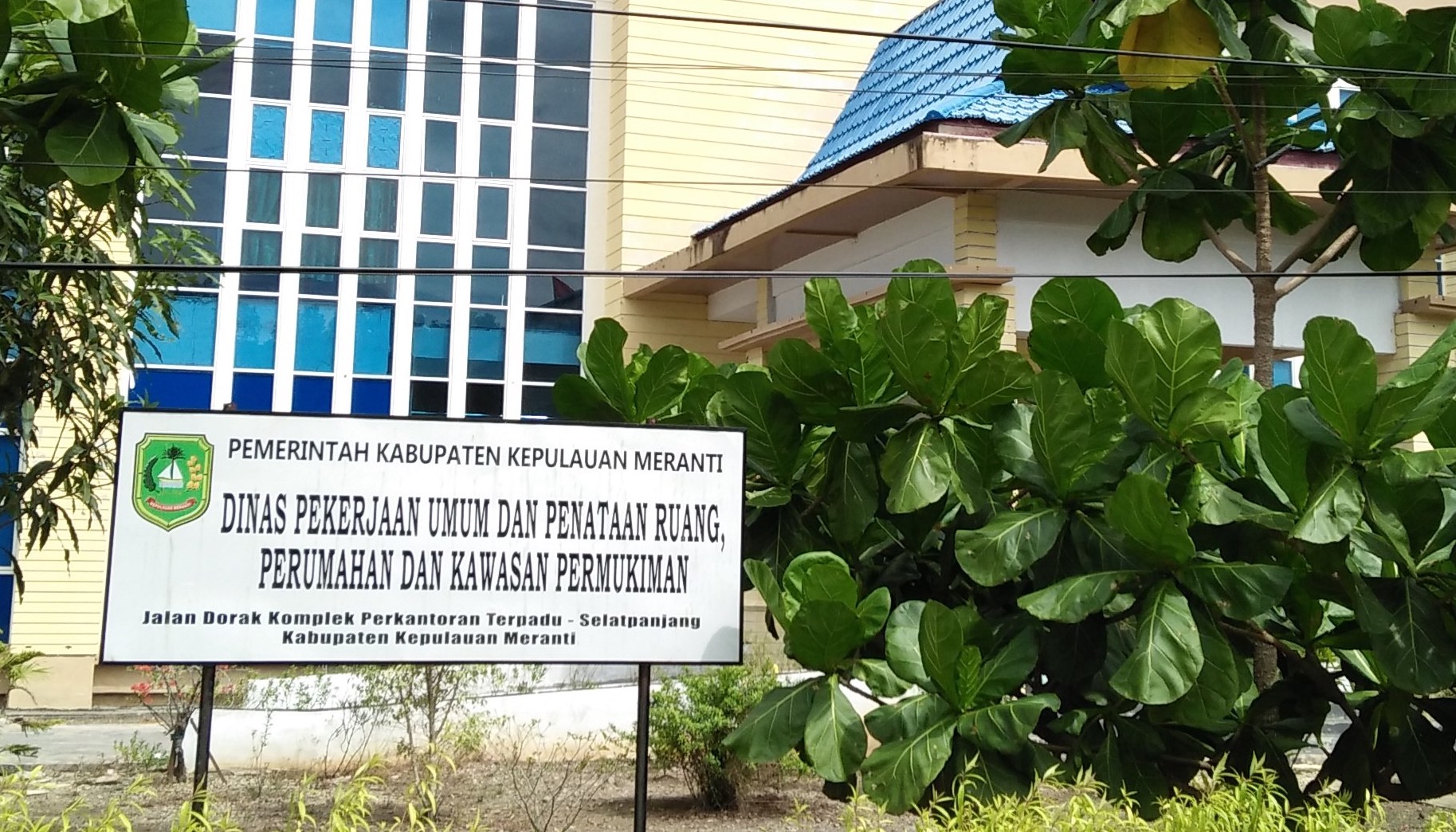 Kantor PUPR Meranti Digadai Rp100 M