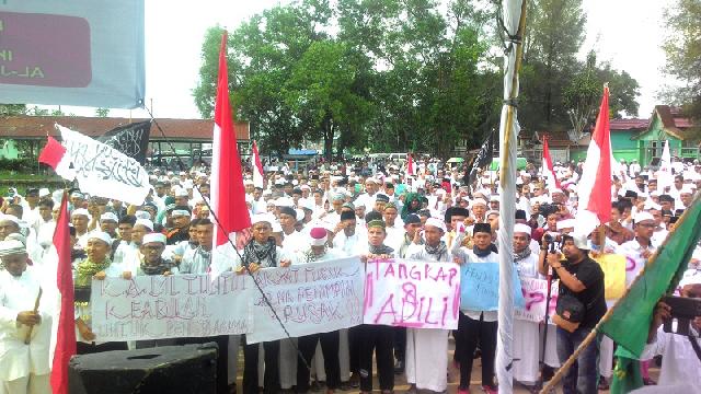 Demo Ahok di Mandau Berjalan Aman, ini kata Kapolres