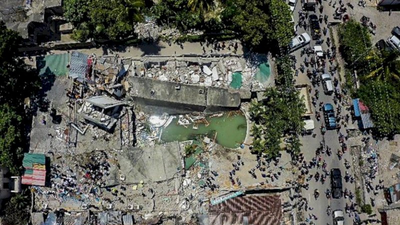 Korban Tewas Gempa Haiti Sudah Capai 1.297 Orang
