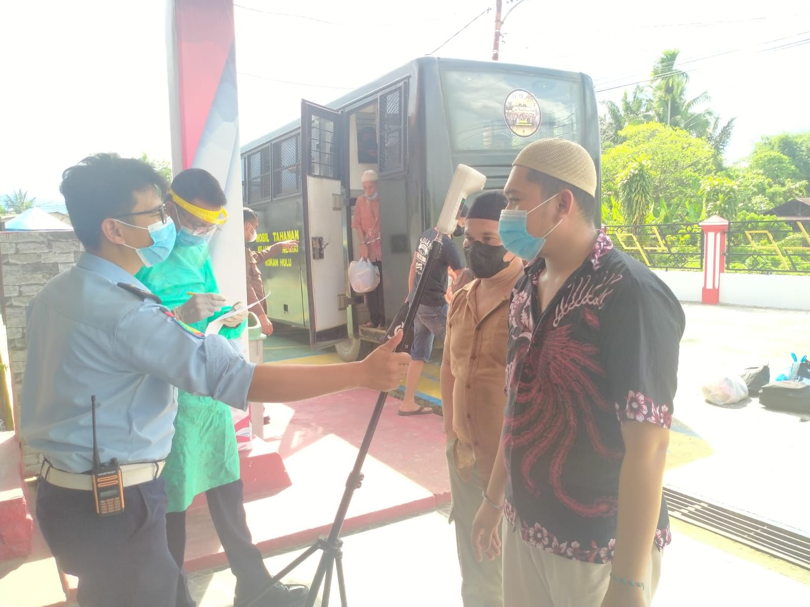 29 Tahanan Kejaksaan Negeri Rohul Pindah Kurungan