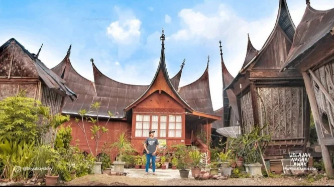 Mengintip Keindahan Kawasan Saribu Rumah Gadang Solok