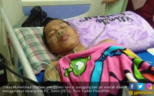 Ustadz Shafwan Dibacok Saat Hendak Gelar Pengajian