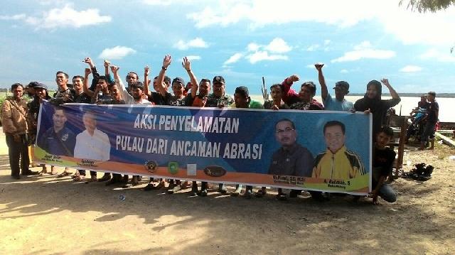 PWI Meranti Tanam 4.000 Mangrove di Pantai Mekong