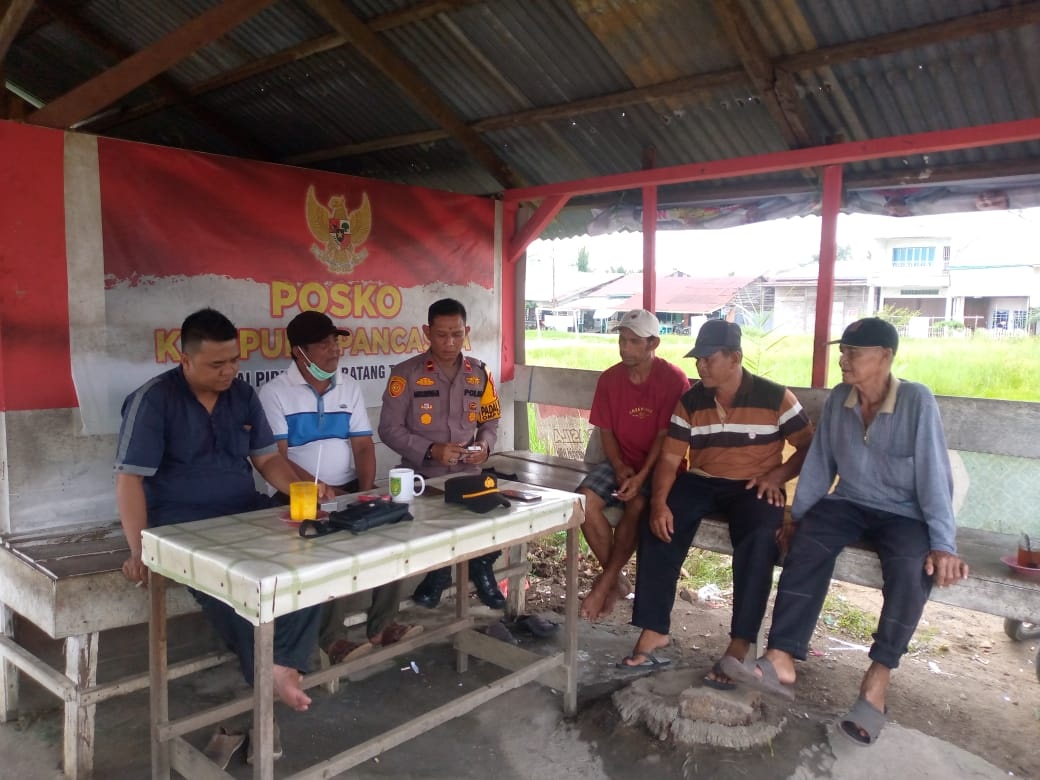 Kapolsek Batang Tuaka Ajak Masyarakat Berpartisipasi Sukseskan Pilkada Damai 2024 Melalui Kegiatan Cooling System