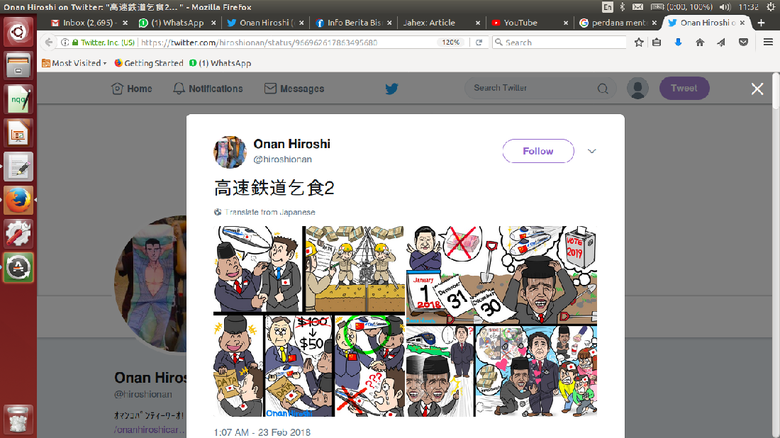 Komikus Jepang Sindir Jokowi, PDIP Minta Pemerintah Kirim Nota Protes