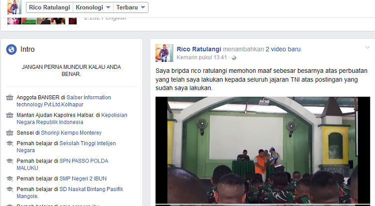 Polisi Ini Dihukum karena Menghina Serda Wira Oknum TNI Pemukul Polantas