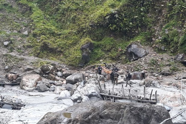 Kontak Senjata Kembali Terjadi di Tembagapura, 4 Anggota Brimob Terluka
