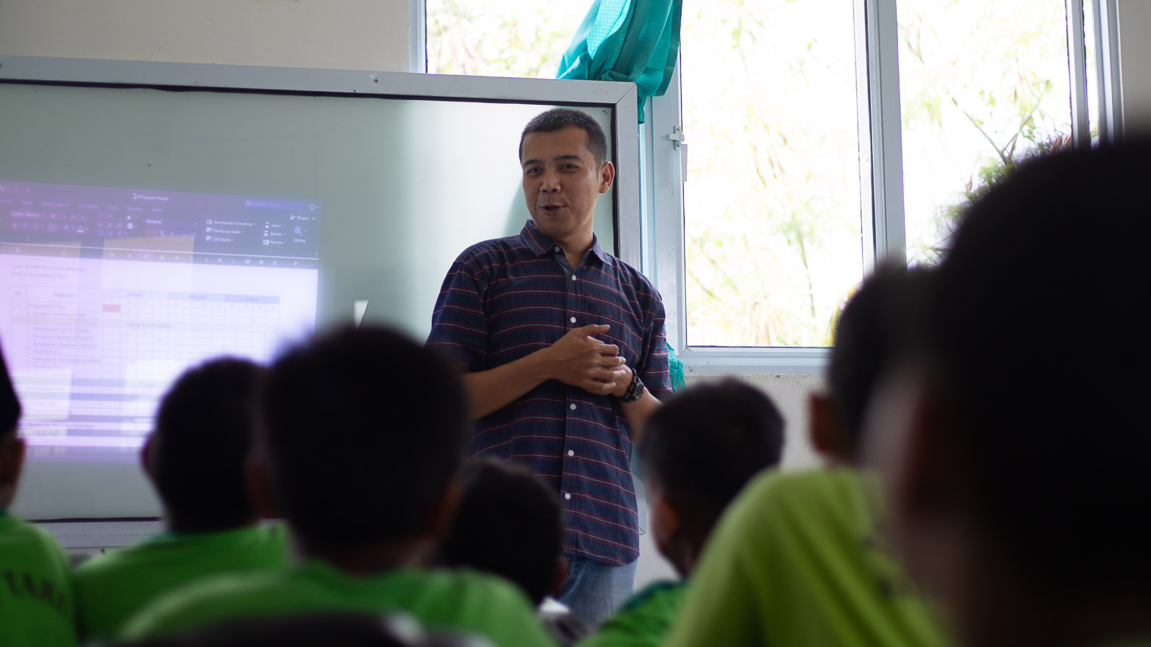 AL Foundation Berkolaborasi dengan Komfek dan Sekolah Dasar Taruna Islam Pekanbaru