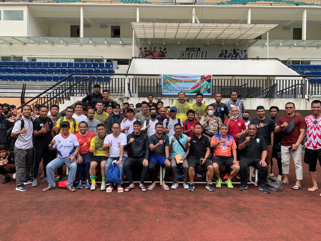 APSSI Riau Berhasil Kumpulkan Rp 25 Juta Lebih dalam Laga Amal untuk Taufik Ramsyah 