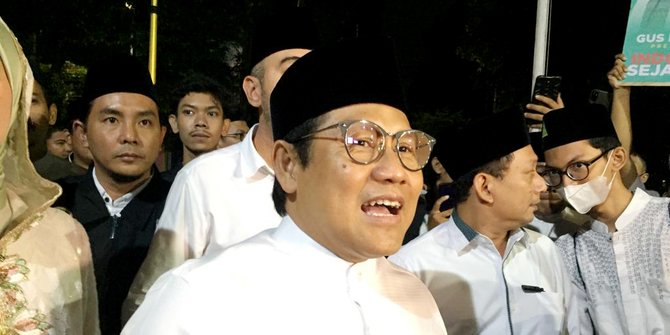 Cak Imin Tepis Isu Merapat ke NasDem Jadi Cawapres Anies