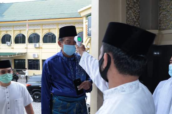 Jubir Covid Pekanbaru Sebut Thermogun Tidak Merusak Otak