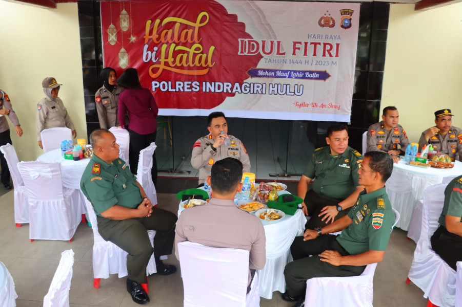 Bagun Sinergitas TNI-Polri, Ini yang Dilakukan Kapolres Inhu di Riau