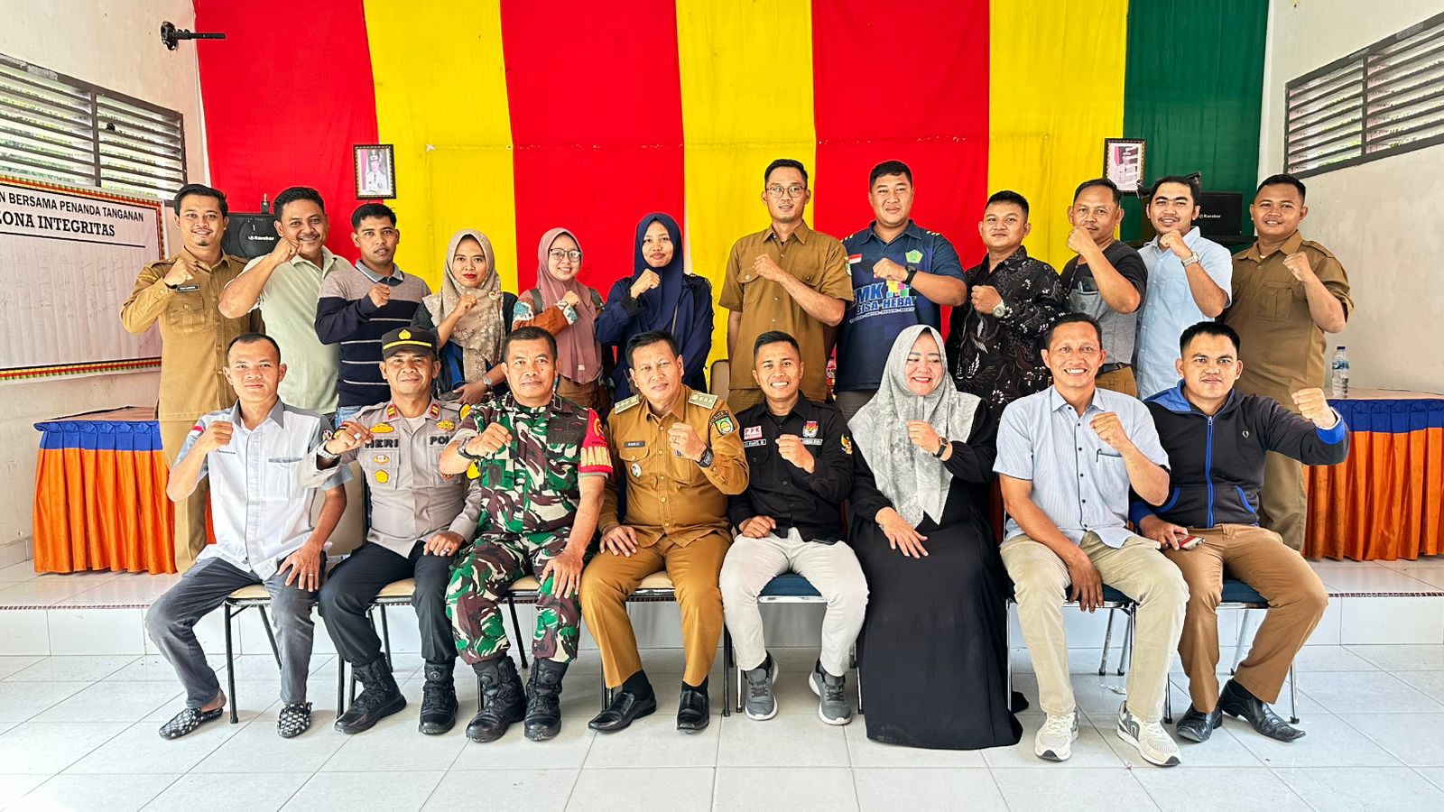 Kapolsek Tambusai Utara Laksanakan Cooling System Demi Pilkada Damai di Rokan Hulu