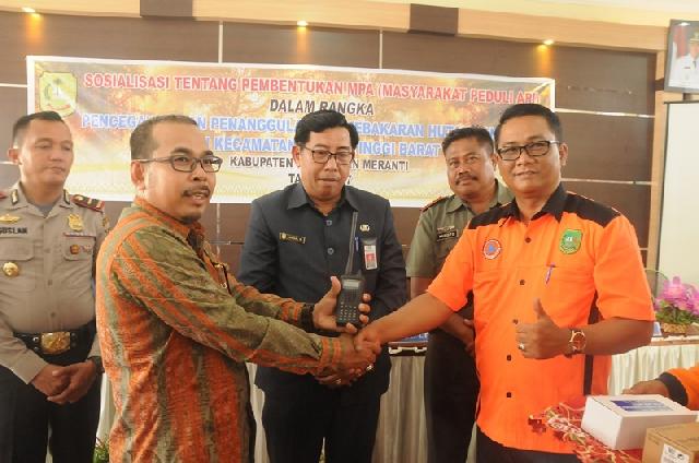 Cegah dan Penanggulangan Karlahut Kecamatan Tebing Tinggi Barat Gelar Sosialisasi Pembentukan MPA