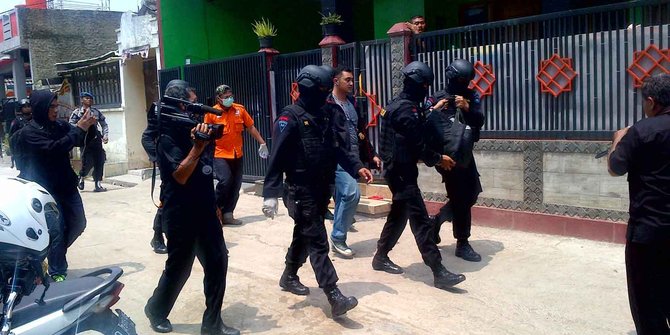 Densus 88 Mabes Polri Tangkap Satu Terduga Teroris di Bengkalis