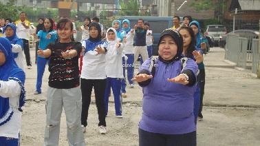 RS Syafira Adakan Senam Pernafasan Gratis Setiap Sabtu