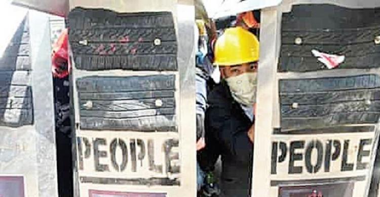 Ogah Untungkan Junta Militer Rakyat Myanmar Mogok Kerja