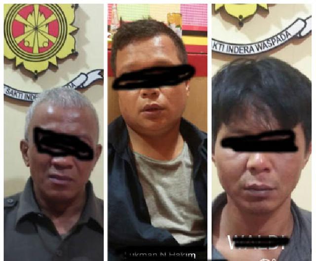 Polresta Pekanbaru Gulung Tiga Komplotan Maling Uang ATM