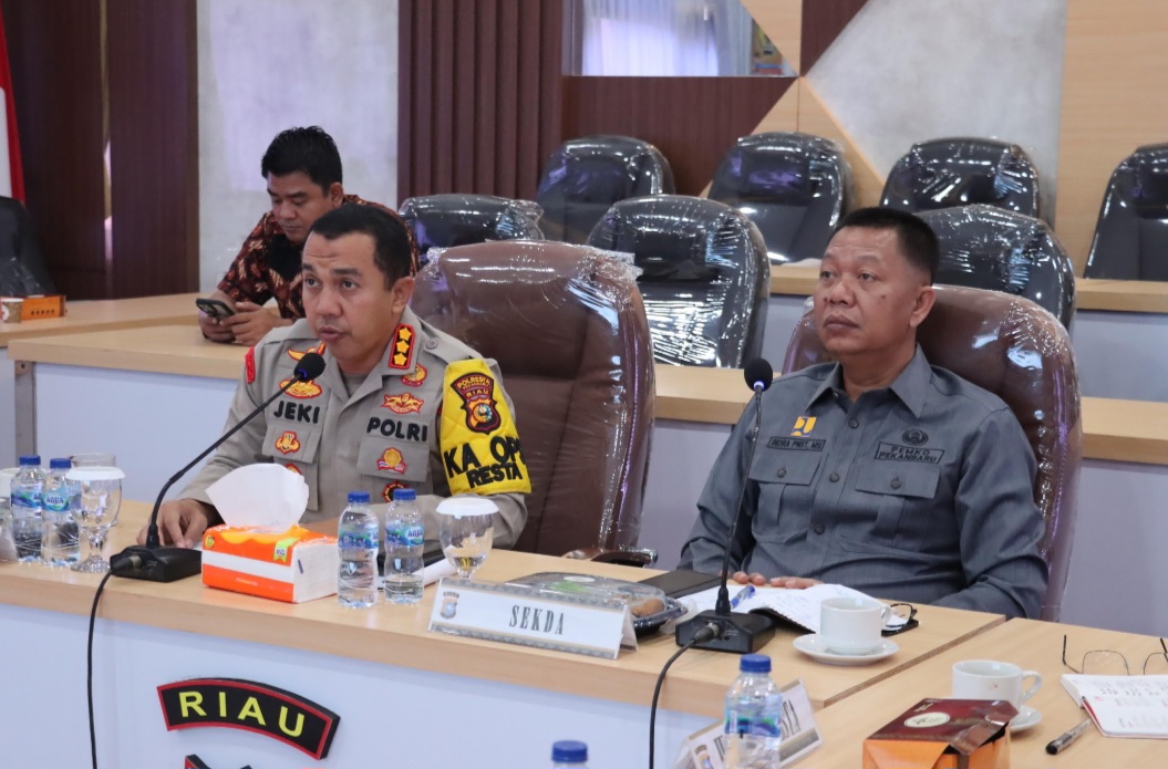 Pemilu Semakin Dekat, Kapolresta Pekanbaru Koordinasi dengan Penyelenggara