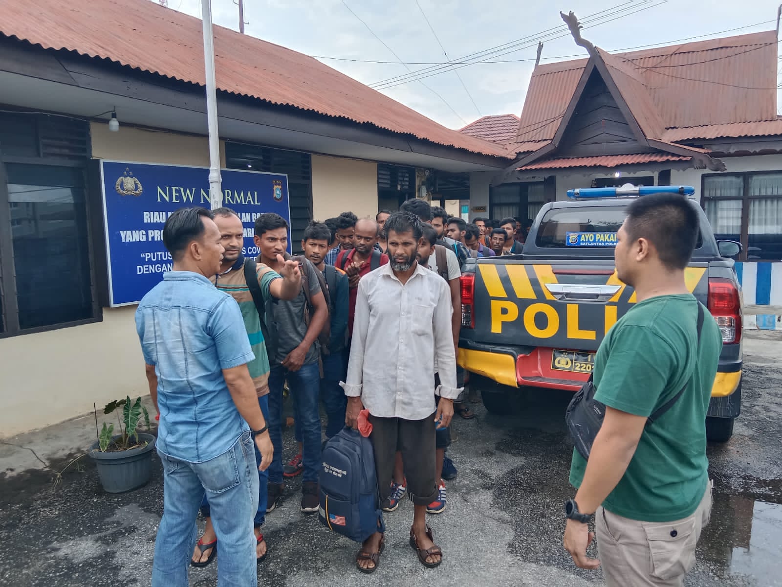 Polisi Tangkap Agen Penyelundup Imigran Ilegal di Bengkalis