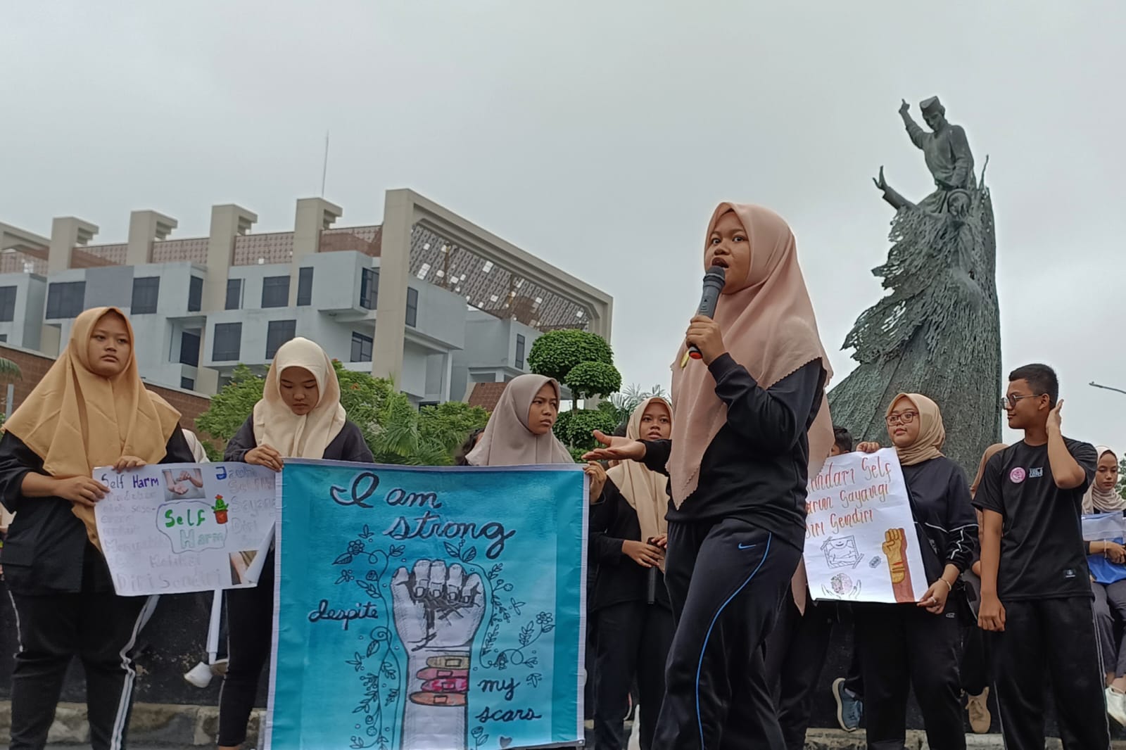 Guys, Begini Cara Pelajar SMAN 9 Pekanbaru Cegah Perundungan dan LGBT