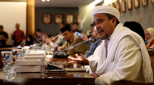 SAH! Habib Rizieq Minta Habaib dan Ulama Menangkan Prabowo-Sandi