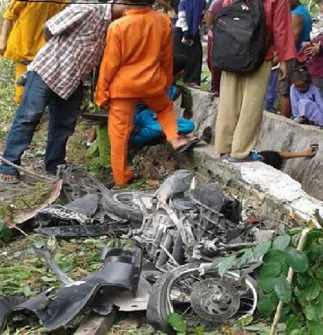 Kabag Hukum Setda Bengkalis Tabrak Pengendara Sepeda Motor Hingga Tewas