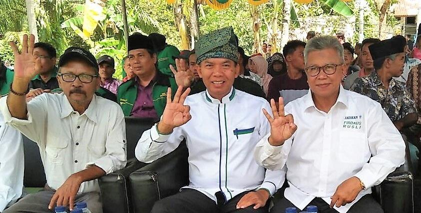 Didukung Mantan Bupati Bengkalis Syamsurizal, Firdaus Siap Door to Door