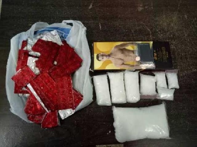 BNN Sita 1 Kg sabu dan ratusan Happy Five, Dari Seorang Wanita yang Ditangkap di Depan Wisma di Peka