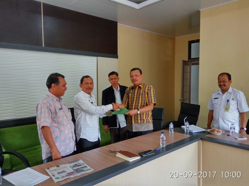 Sosialisasikan Tentang Pentingnya Arsip, Dipersip Kuansing, Mendapat Apresiasi Dari Auditor Dipersip