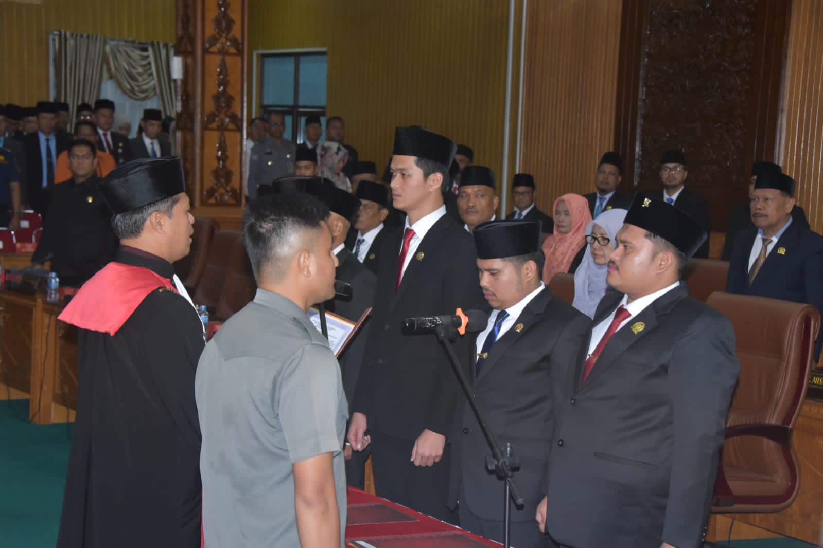 Septian Nugraha Resmi Dilantik Sebagai Ketua DPRD Bengkalis Periode 2024-2029