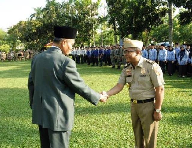 Wakil Walikota Pimpin Upacara Memperingati Hari K3 Kota Pekanbaru