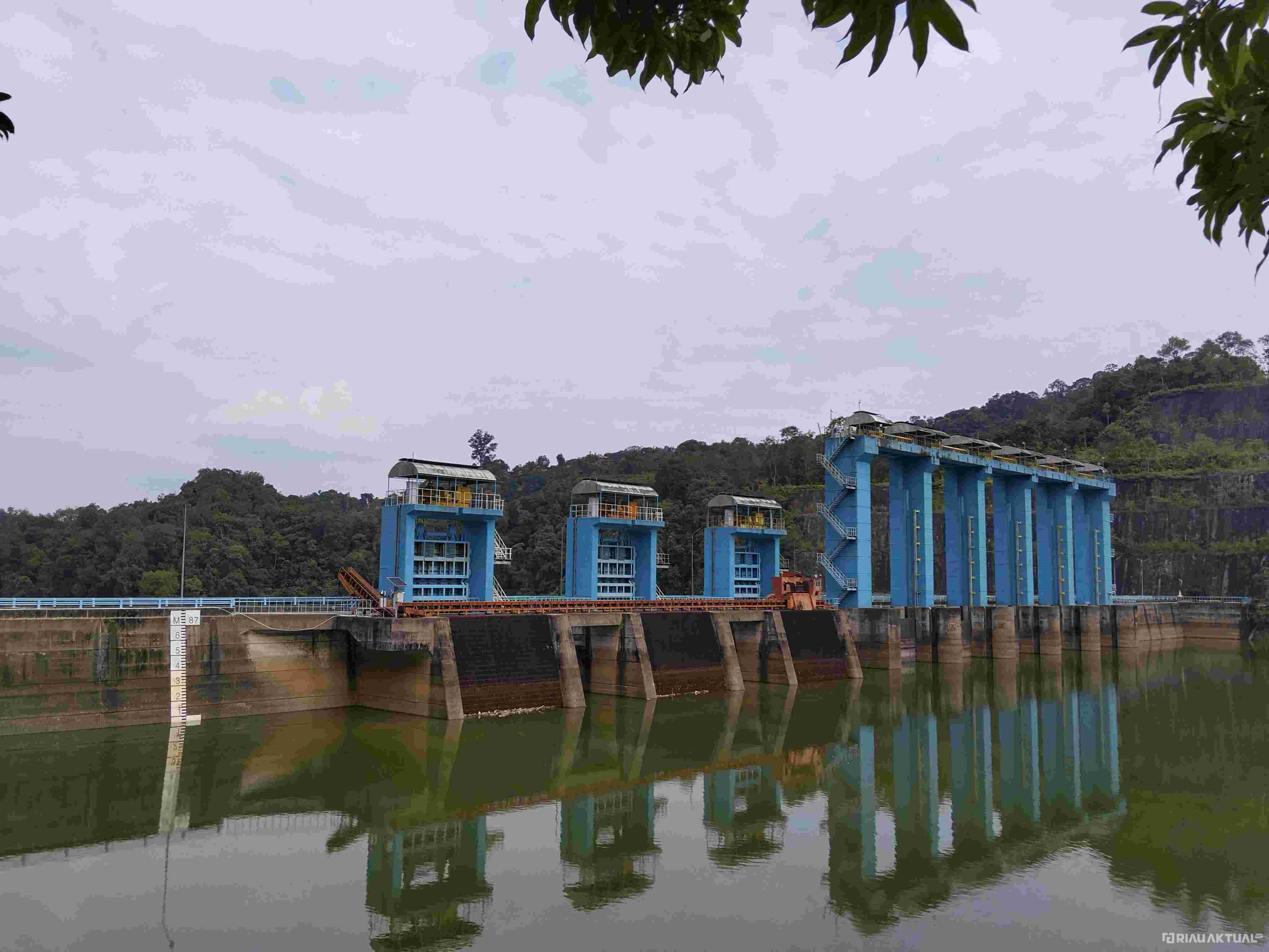 Elevasi Waduk PLTA Koto Panjang Pagi Ini Capai 81.40 MDPL