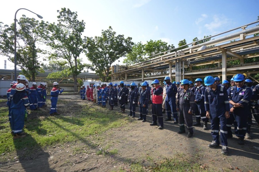 Kilang Pertamina Cilacap Gelar Pelatihan Kepemimpinan Keselamatan bagi Tenaga Alih Daya